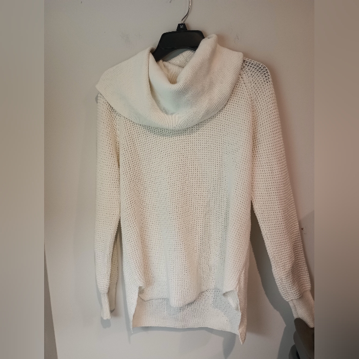 Michael Kors White Cowl Neck Sweater